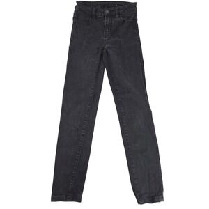 American Eagle Jeggings Hi-Rise Black Wash Next Level Stretch Jeans Size 0 23x26